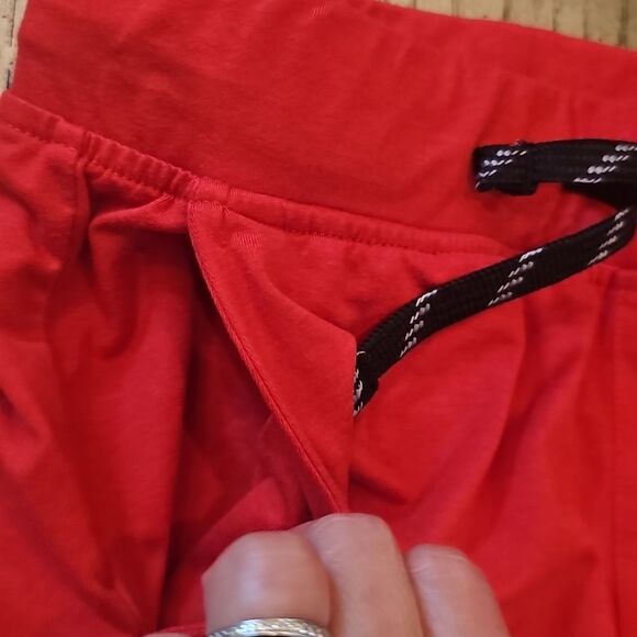 Red Quick Dry Shorts Size 8 Boys Algo - Picture 8 of 9